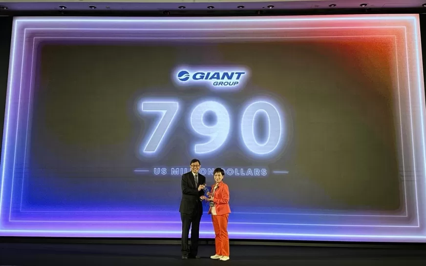 巨大集團榮獲2023台灣國際品牌第六名，品牌價值7.90億美元創品牌價值新高